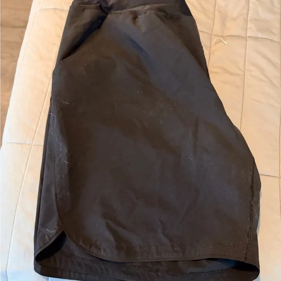 Lands' End Navy and Black Swim Skirt - Picture 2 of 3